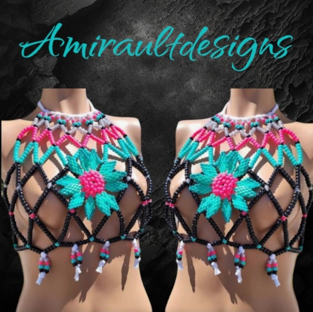 Beaded top - Picture 2 of 2